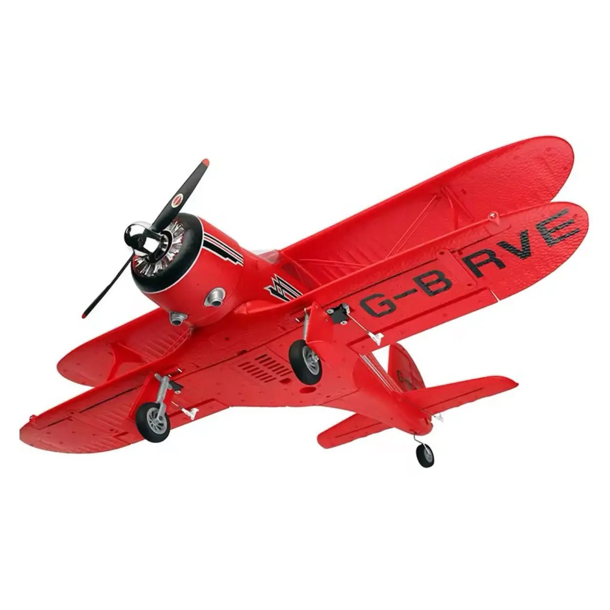 Avión a Control Remoto - 420mm Beechcraft D17 Staggerwing - Wltoys A300 Rojo - Jugueteria del Sur