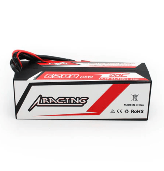 Batería Lipo - Conector XT60 - 14,8V 6200mah 100C 4S CNHL - Jugueteria del Sur