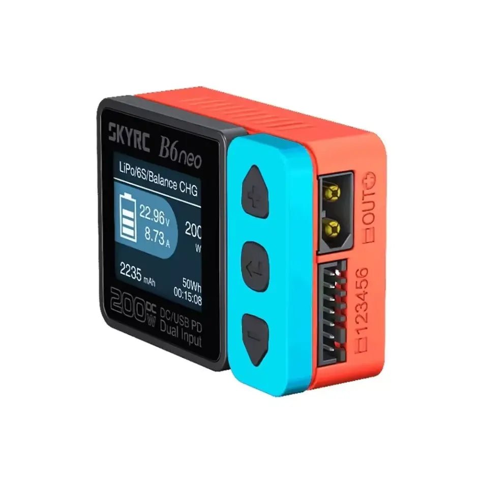Cargador De Batería - Skyrc B6 Neo - 1s A 6s 10a 200w - Jugueteria del Sur
