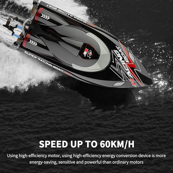 Lancha a Control Remoto - 467mm Sword Fish Racing - WLtoys WL916 - Jugueteria del Sur