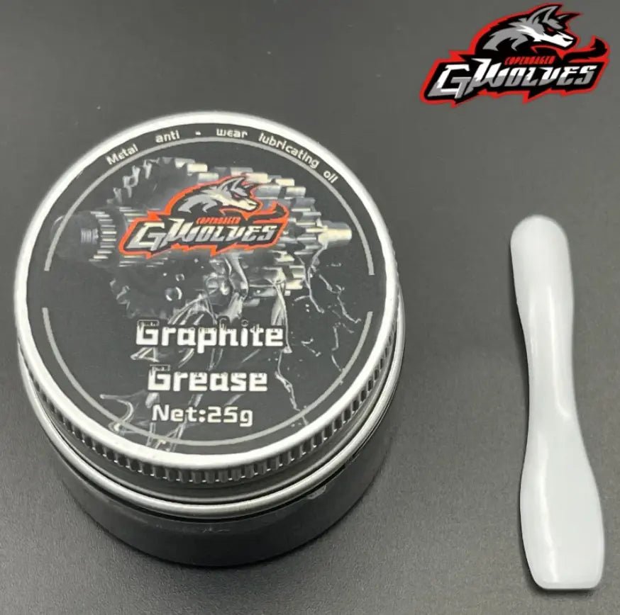 Grasa Grafito Lubricante - CVD, Rótulas y Engranajes - 25g - Jugueteria del Sur