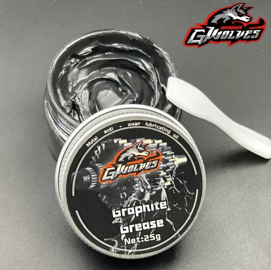Grasa Grafito Lubricante - CVD, Rótulas y Engranajes - 25g - Jugueteria del Sur