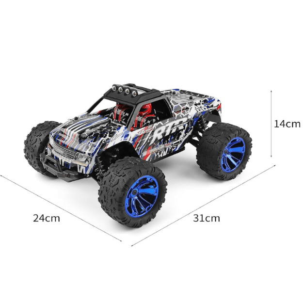 1/14 Monster Truck 4WD Off-Road - Wltoys 144018 - Jugueteria del Sur