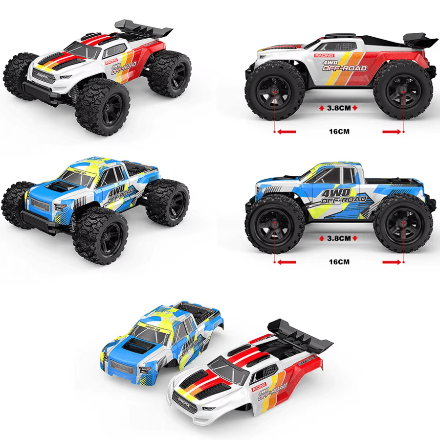 1/18 Camioneta 4WD Off-Road - MJX Hyper Go 18208 - Jugueteria del Sur