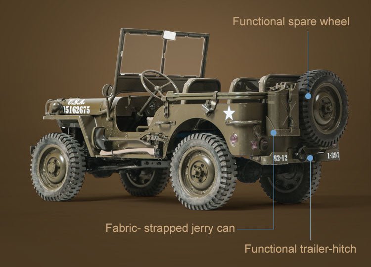 1/6 1941 MB Scaler RC Crawler - FMS - Jugueteria del Sur