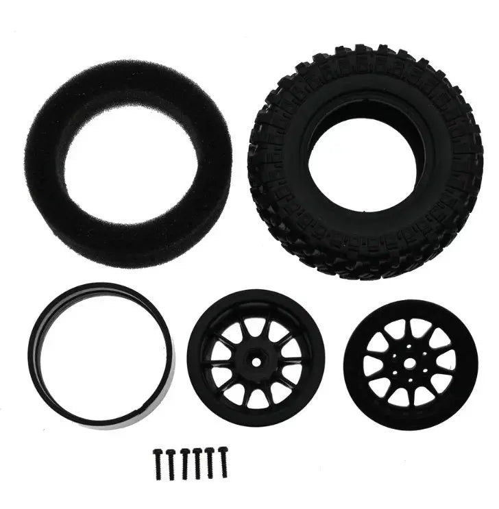 4 Neumáticos - Crawler - 5mm Hex. Genérico