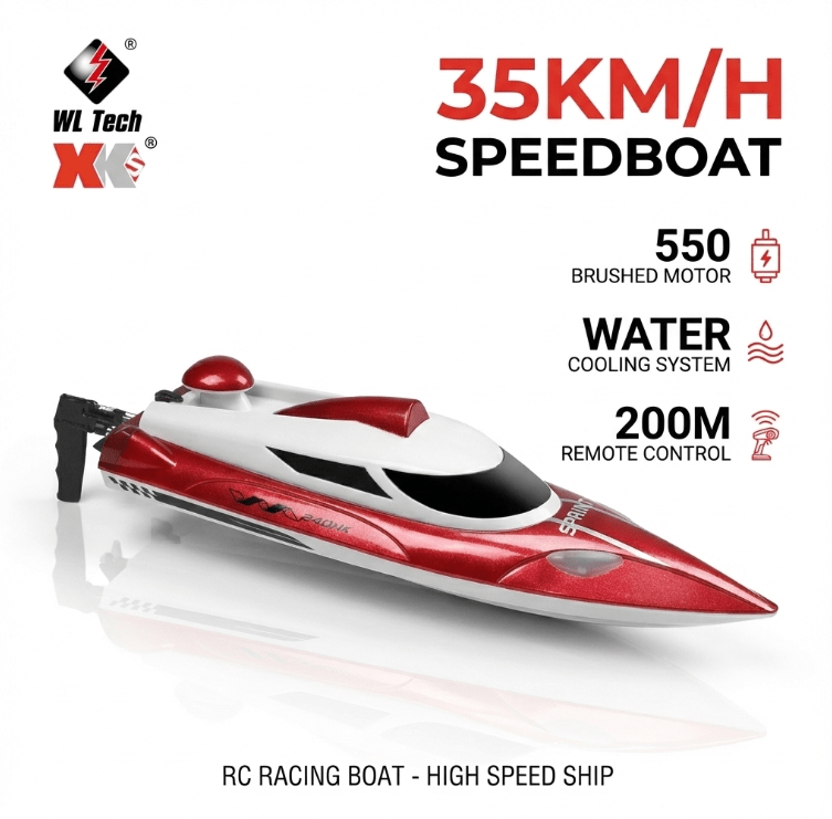469mm Speed Racing - WLtoys WL918 - Jugueteria del Sur