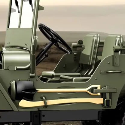 Auto a Control Remoto - 1/10 Classic 1941 Jeep Willys - JJRC C8815 JJRC