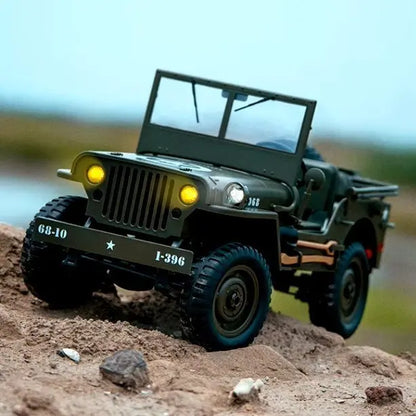 Auto a Control Remoto - 1/10 Classic 1941 Jeep Willys - JJRC C8815 JJRC