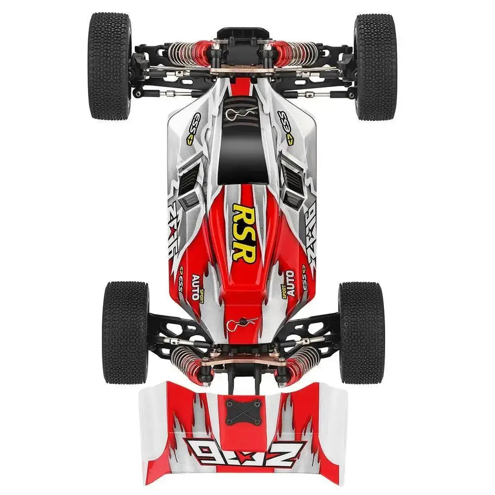Auto a Control Remoto - 1/14 Buggy Driving - Wltoys 144001 Azul o Rojo - Juguetería del Sur