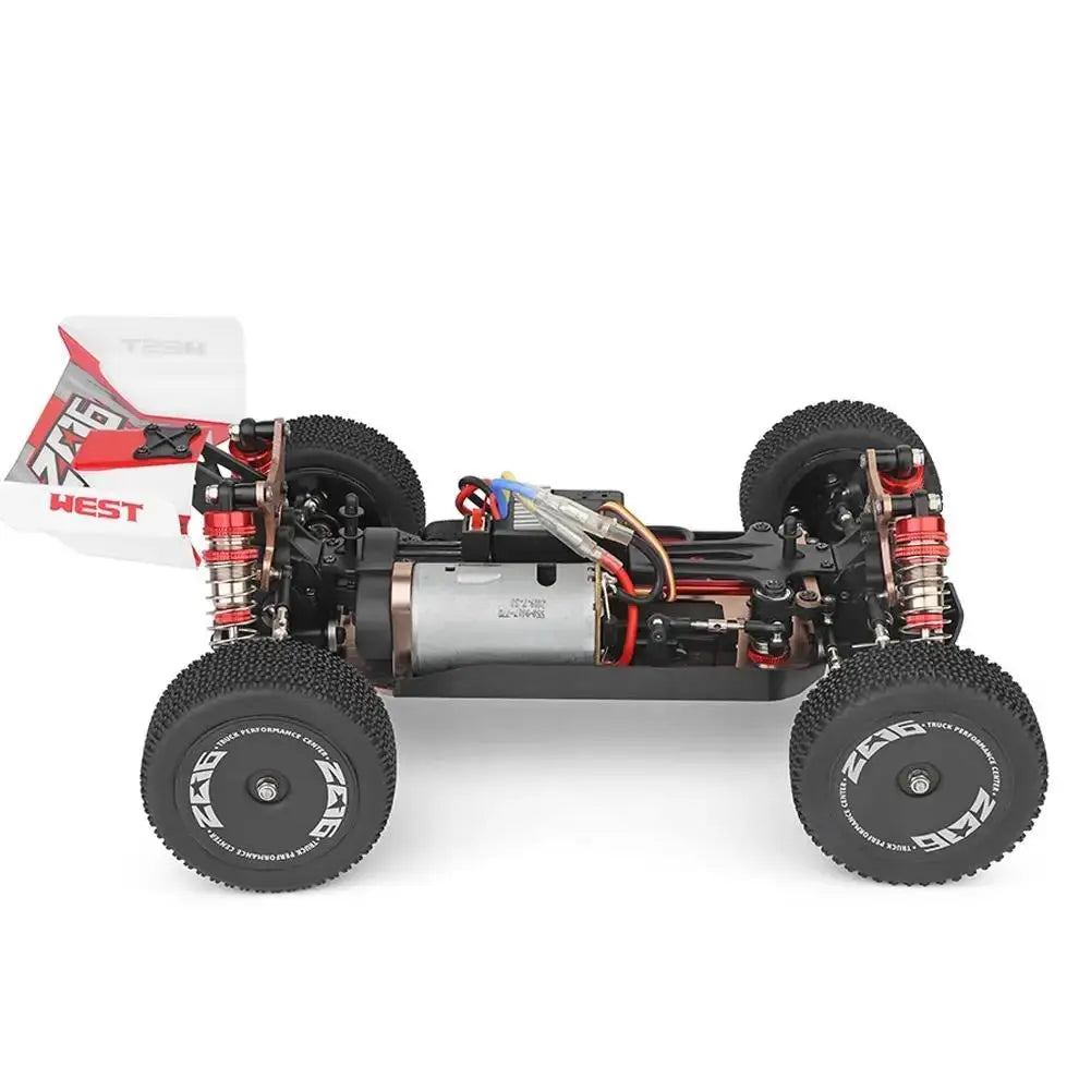 Auto a Control Remoto - 1/14 Buggy Driving - Wltoys 144001 Azul o Rojo - Juguetería del Sur
