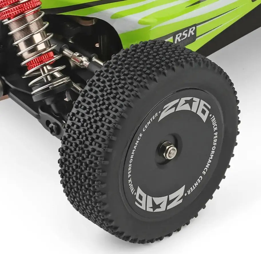 Auto a Control Remoto - 1/14 Buggy Driving - Wltoys 144001 Azul o Rojo - Juguetería del Sur