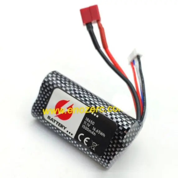 Batería 18650 - Conector T -  11,1V 1500mah, 3S Genérico