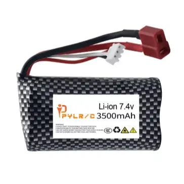Batería 18650 - Conector T -  7,4V 3500mah, 2S Genérico