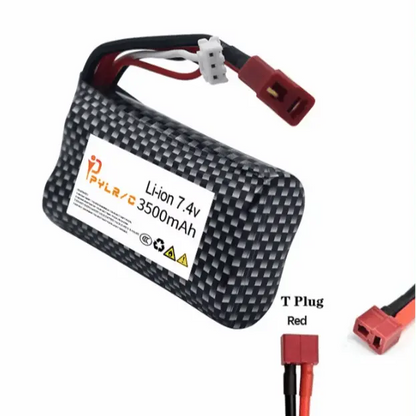 Batería 18650 - Conector T -  7,4V 3500mah, 2S Genérico