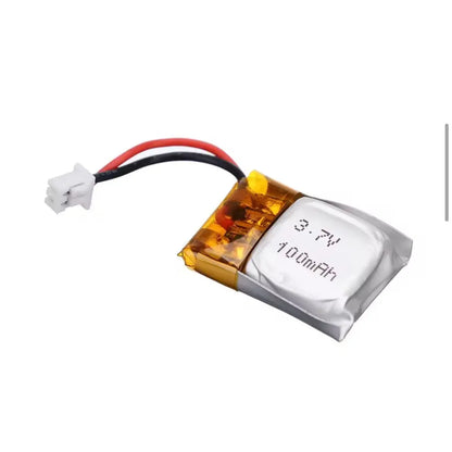 Batería Lipo - Conector 1.25mm -  3,7V 100mah, Mini Warrior S800 Genérico