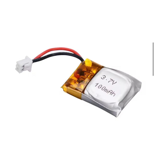 Batería Lipo - Conector 1.25mm -  3,7V 100mah, Mini Warrior S800 Genérico