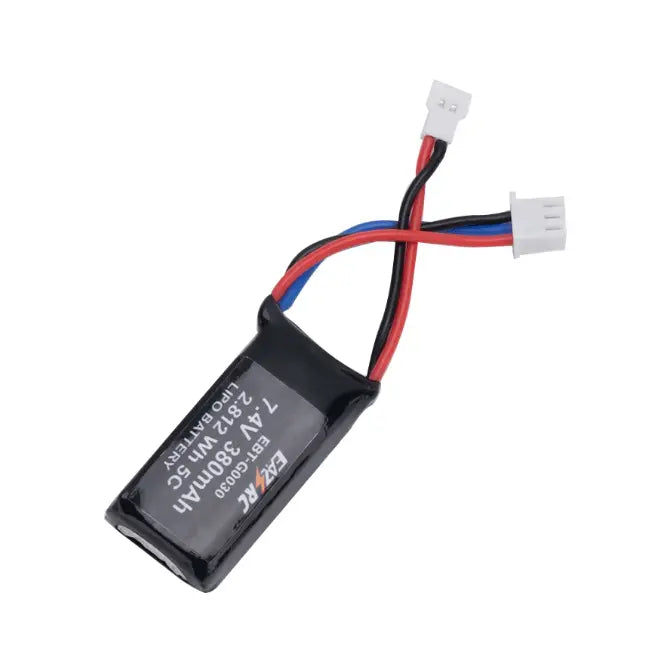 Batería Lipo - Conector Micro Losi 2P -  7,4V 380mah, 2S FMS FMS