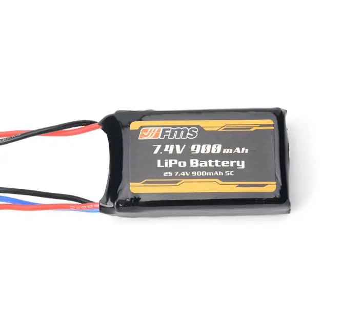 Batería Lipo - Conector Micro Losi 2P -  7,4V 900mah, 2S FMS FMS
