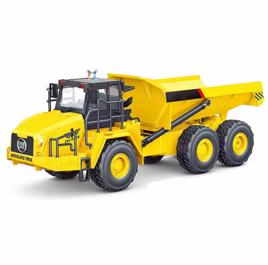 Máquina a Control Remoto - 1/16 Camón Tolva Dumper Articulado - Replica Volvo 1553