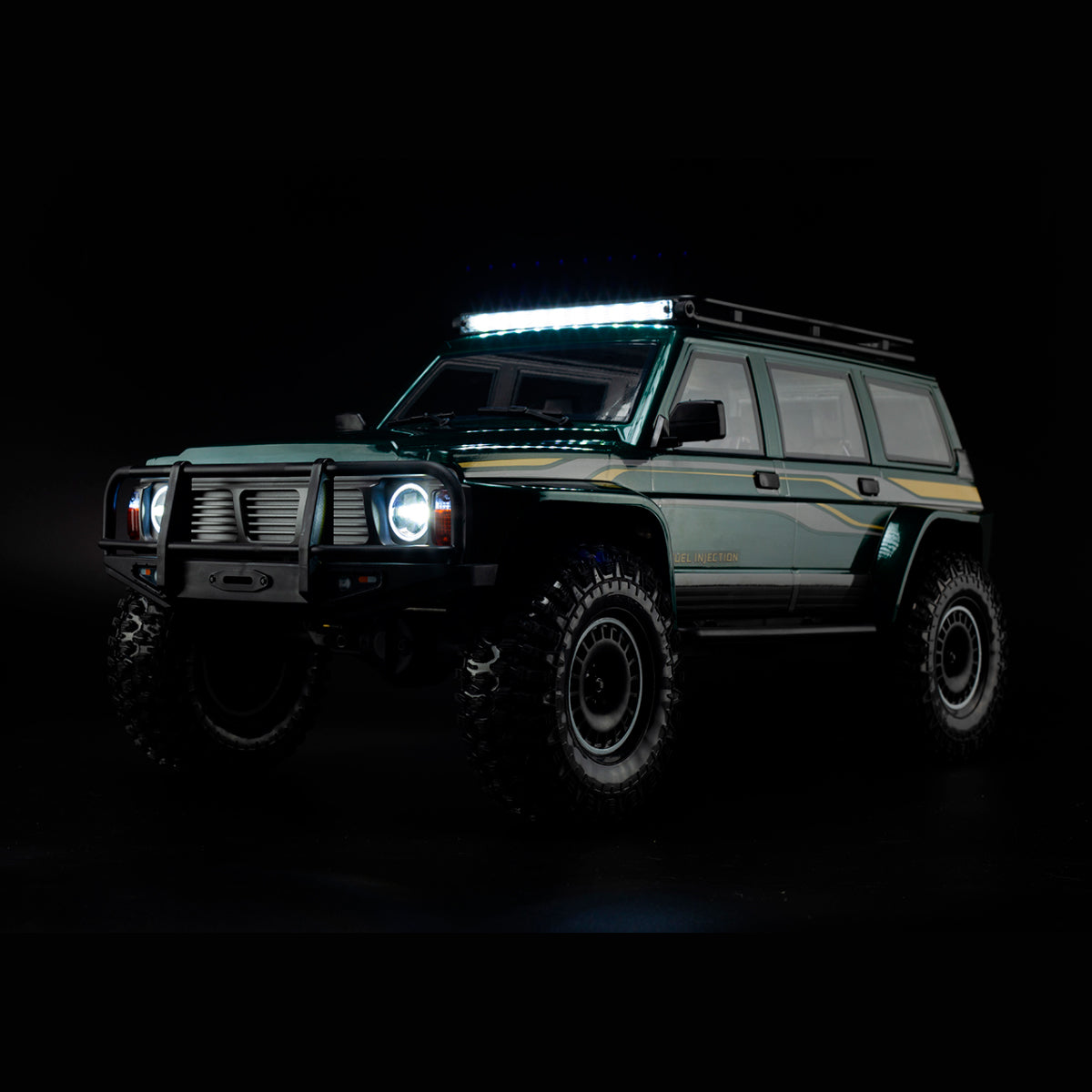 Auto a Control Remoto - 1/10 Nissan Patrol Brushless - YIKONG YK4107 PRO