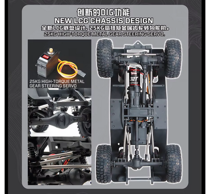 Auto a Control Remoto - 1/10 FORD Bronco - YIKONG YK41012