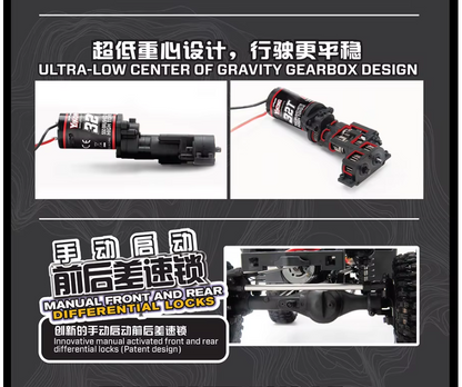 Auto a Control Remoto - 1/10 FORD Bronco - YIKONG YK41012