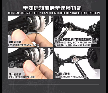 Auto a Control Remoto - 1/10 FORD Bronco - YIKONG YK41012