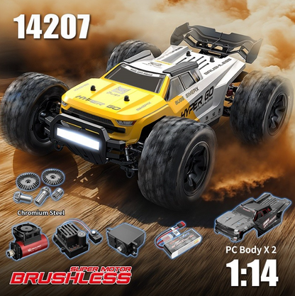 Monster Truck RC 1/14 4WD Brushless - MJX Hyper Go 14207