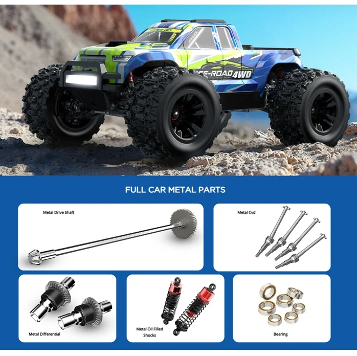 Monster Truck RC 1/14 4WD Brushless - MJX Hyper Go 14208