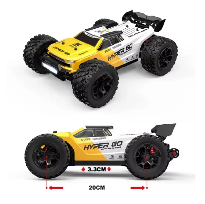 Monster Truck RC 1/14 4WD Brushless - MJX Hyper Go 14207