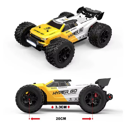 Monster Truck RC 1/14 4WD Brushless - MJX Hyper Go 14207