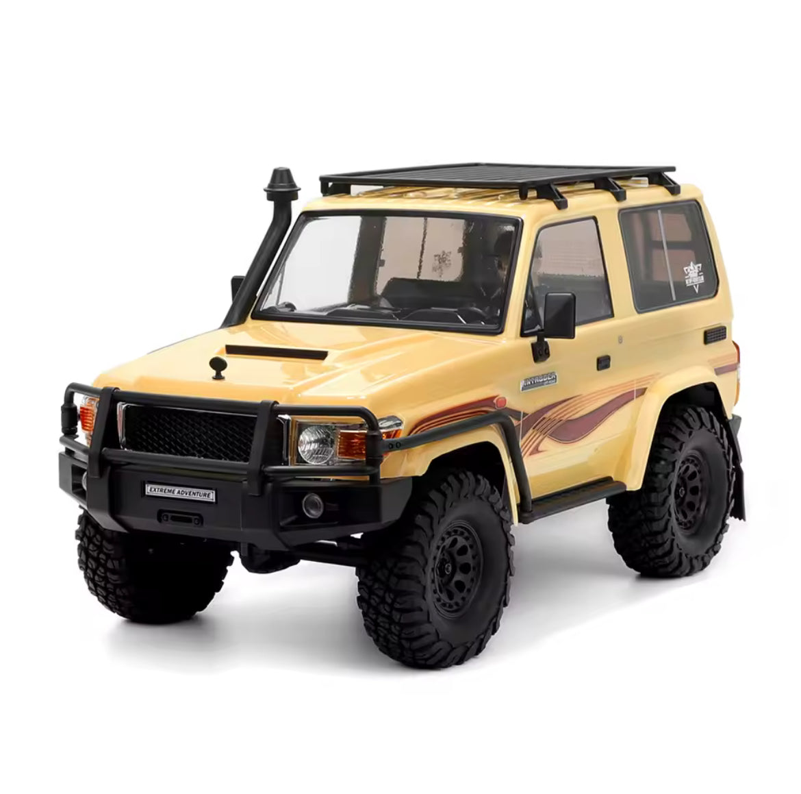 Auto a Control Remoto - 1/10 TOYOTA Land Cruiser LC71 - RGT EX86020 Gris o Amarillo