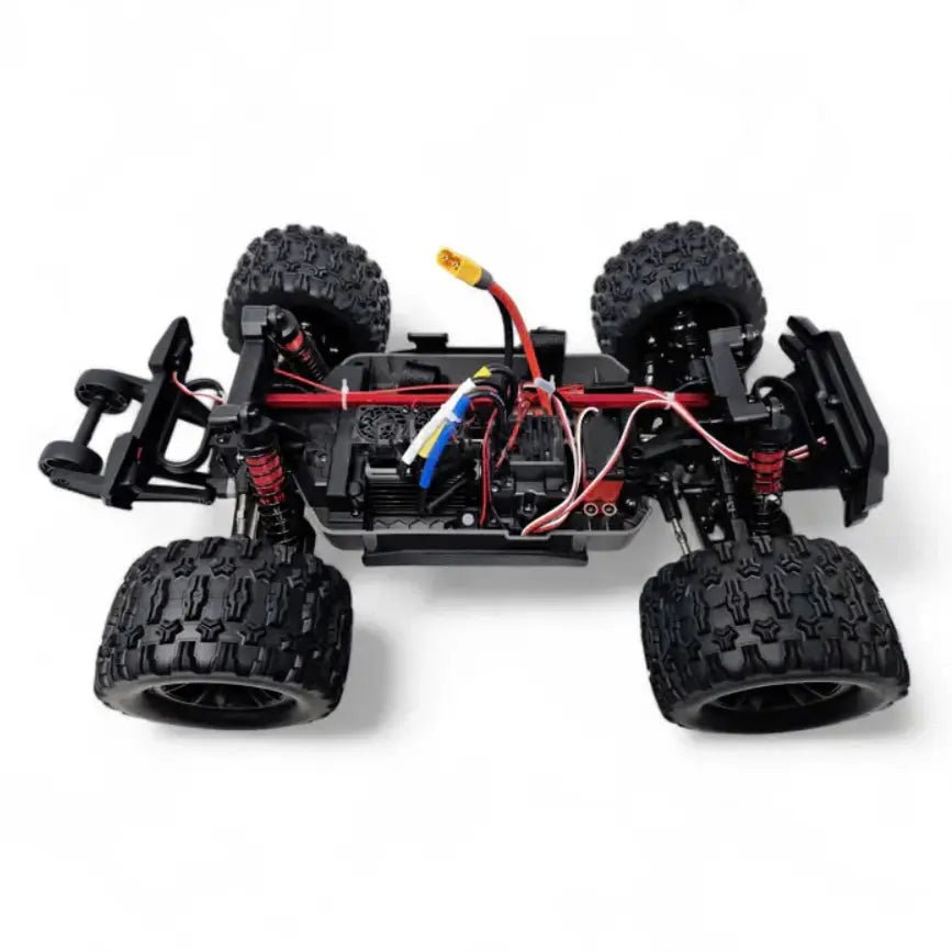 Auto a Control Remoto - 1/10 Camioneta MJX Hyper Go 10208 V2 - Negro o Blanco - Jugueteria del Sur