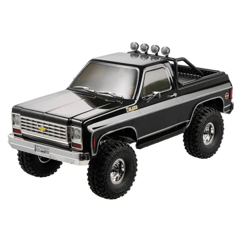 Auto a Control Remoto - 1/10 Chevrolet K5 Blazer - FMS FCX10 Negro, Naranjo o Cafe - Jugueteria del Sur