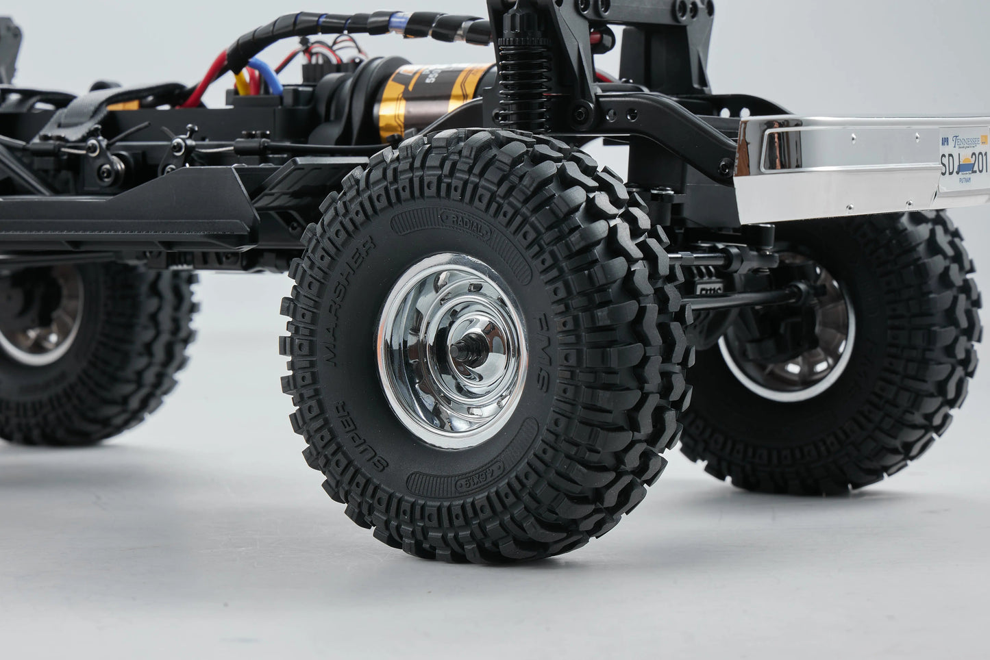 Auto a Control Remoto - 1/10 Chevrolet K5 Blazer - FMS FCX10 Negro, Naranjo o Cafe - Jugueteria del Sur