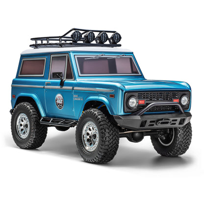 Auto a Control Remoto - 1/10 Cruiser Bronco Waterproof - RGT 136100 V3FD Azul - Juguetería del Sur