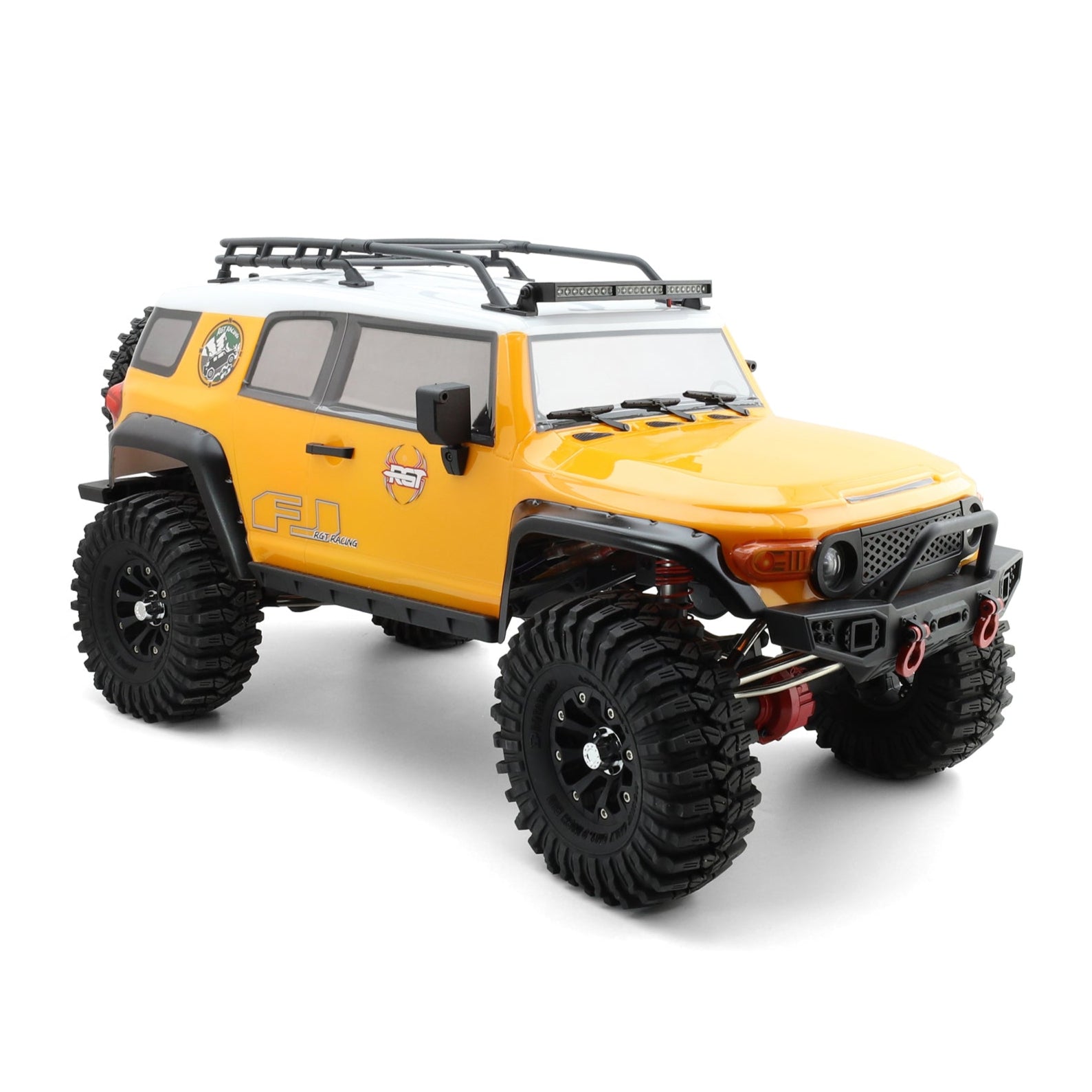 Auto a Control Remoto - 1/10 Desert Fox FJ - RGT EX86120 Gris o Amarillo - Jugueteria del Sur