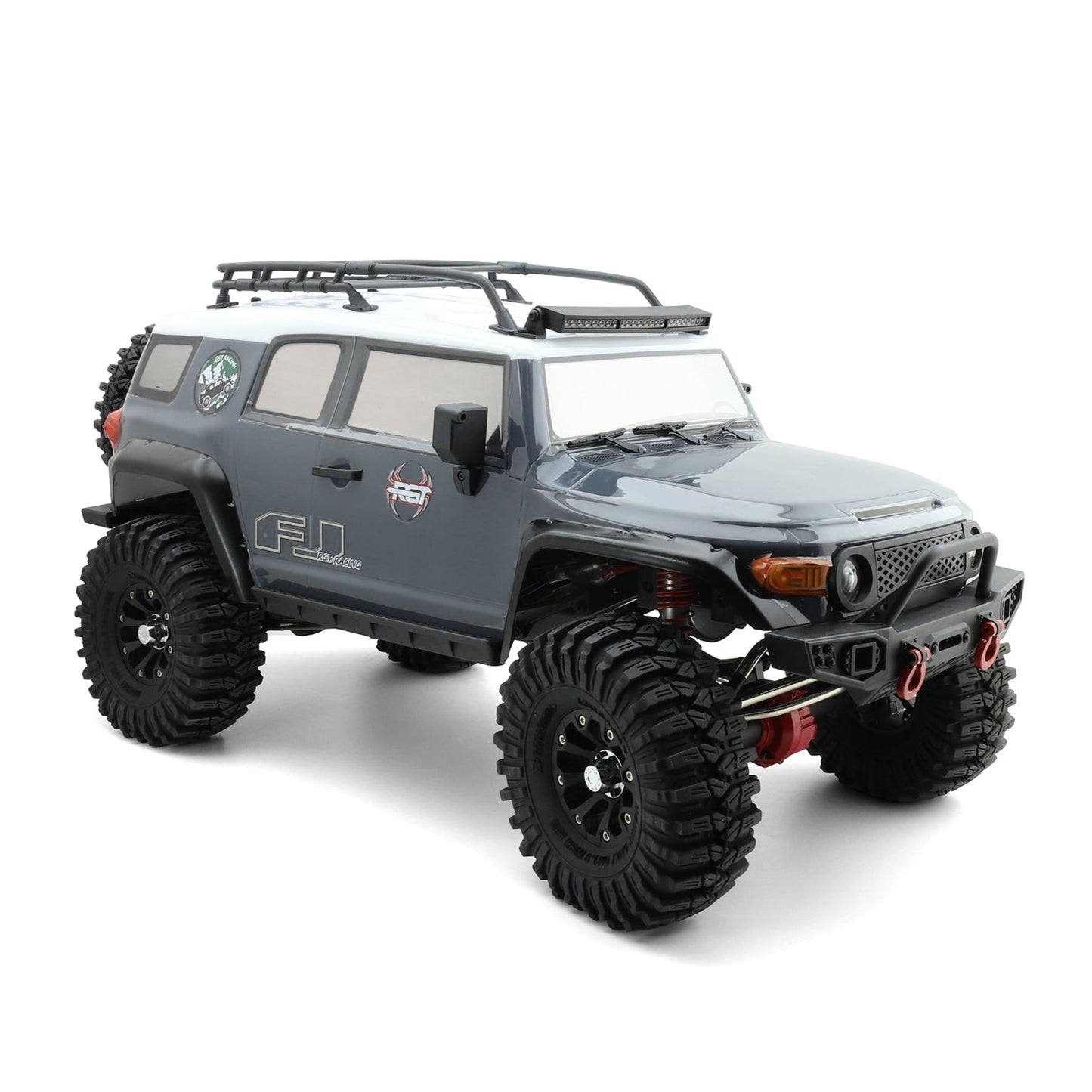 Auto a Control Remoto - 1/10 Desert Fox FJ - RGT EX86120 Gris o Amarillo - Jugueteria del Sur