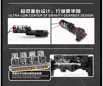 Auto a Control Remoto - 1/10 FORD Bronco - YIKONG YK41012 - Jugueteria del Sur