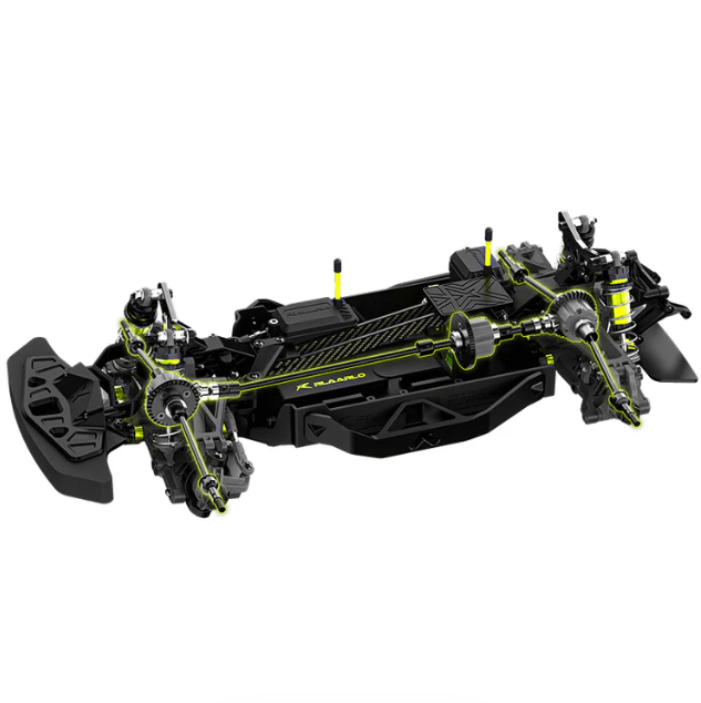 Auto a Control Remoto - 1/10 Ford Rally Carbono - Rlaarlo XTS - F10 RTR - Jugueteria del Sur