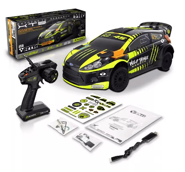 Auto a Control Remoto - 1/10 Ford Rally Carbono - Rlaarlo XTS - F10 RTR - Jugueteria del Sur