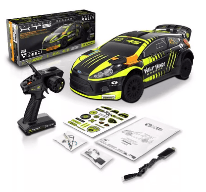 Auto a Control Remoto - 1/10 Ford Rally Carbono - Rlaarlo XTS - F10 RTR - Jugueteria del Sur