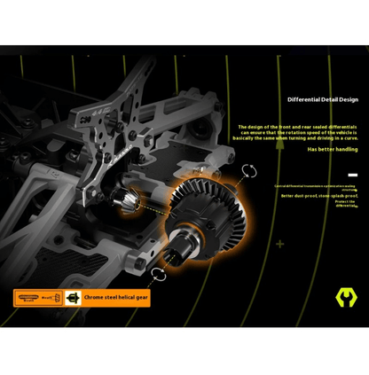 Auto a Control Remoto - 1/10 Ford Rally Carbono - Rlaarlo XTS - F10 RTR - Jugueteria del Sur