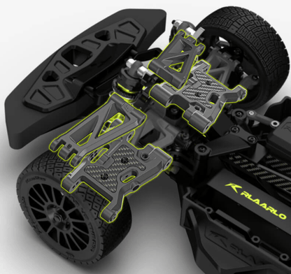 Auto a Control Remoto - 1/10 Ford Rally Carbono - Rlaarlo XTS - F10 RTR - Jugueteria del Sur