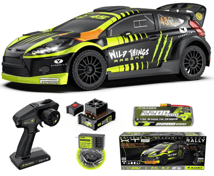 Auto a Control Remoto - 1/10 Ford Rally Carbono - Rlaarlo XTS - F10 RTR - Jugueteria del Sur