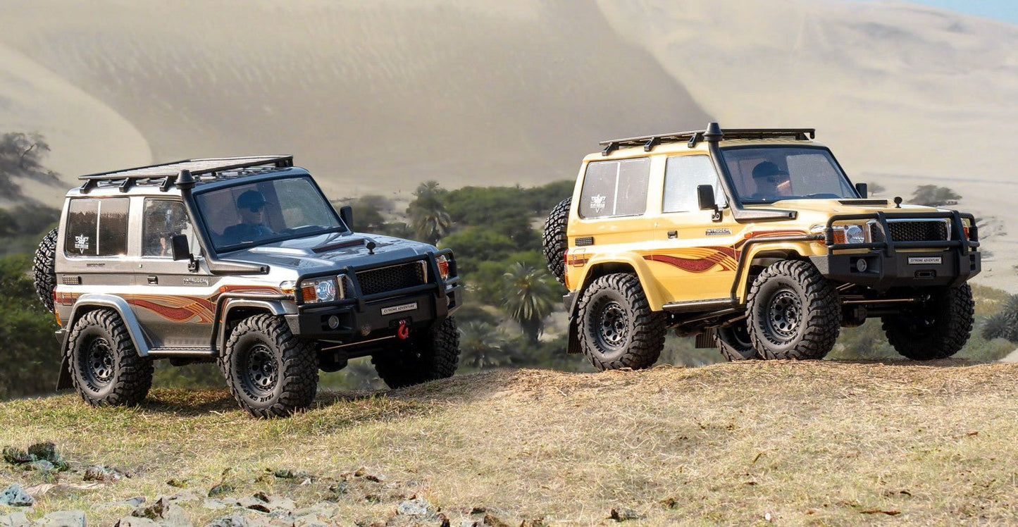 Auto a Control Remoto - 1/10 INTRUDER LC71 - RGT EX86020 Gris o Amarillo - Jugueteria del Sur