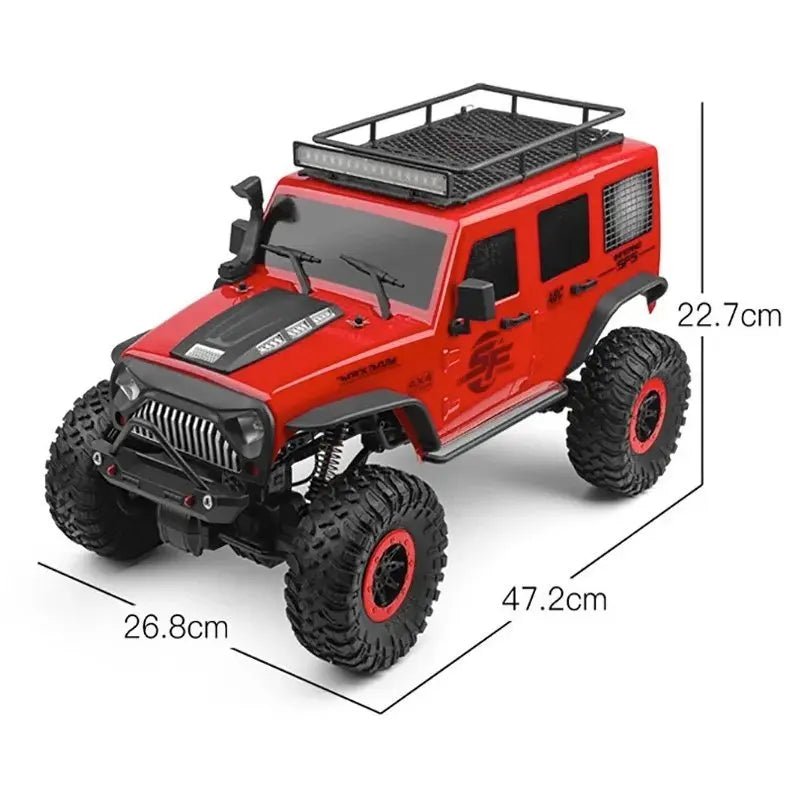 Auto a Control Remoto - 1/10 Jeep Wrangler Crawler - Wltoys 104311 - Jugueteria del Sur