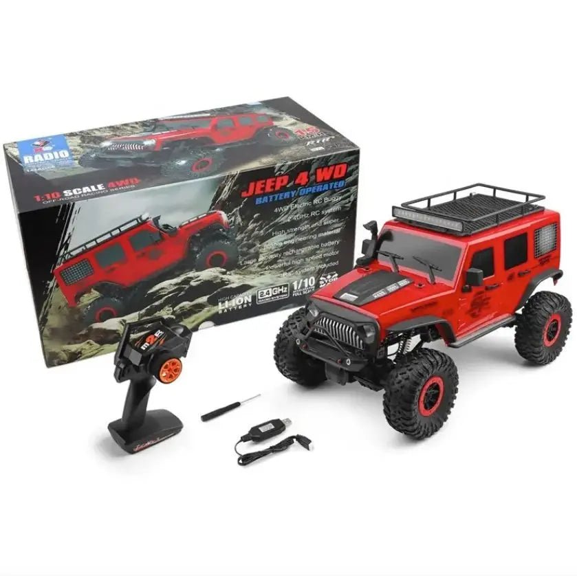 Auto a Control Remoto - 1/10 Jeep Wrangler Crawler - Wltoys 104311 - Jugueteria del Sur