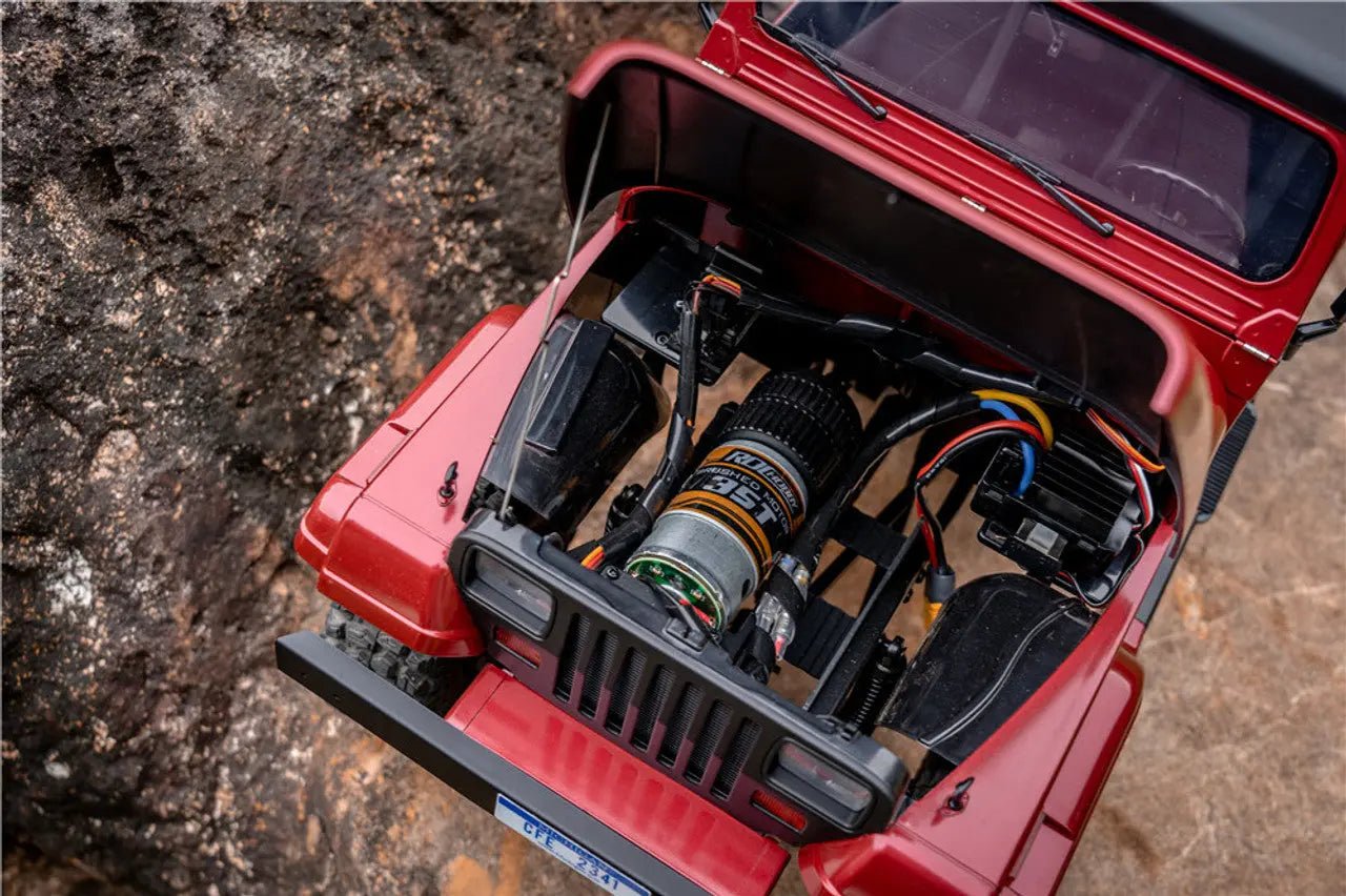 Auto a Control Remoto - 1/10 Mashigan Rock Crawler - FMS V2 - Jugueteria del Sur